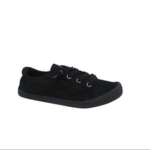 jellypop Women's Jellypop DALLAS Black/Black Canvas Lace-up Sneaker shoes
